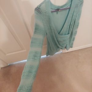 Vanity Blue Knit Top